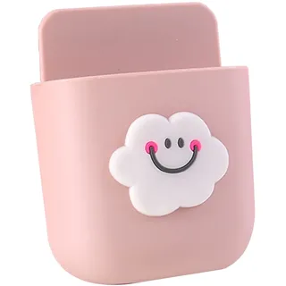 Dekoratives Wandregal In Pastellfarben Mit Wolkenmotiv Für Schlafzimmer, Wohnzimmer, Tür, Kreatives Hängeregal Ohne Bohren, Aufbewahrung In Rosa Wolkenform, Modernes Design, Wanddekoration.