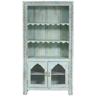 Marrakesch Orient & Mediterran Interior Bücherregal 200 x 0 x 0 cm Blau