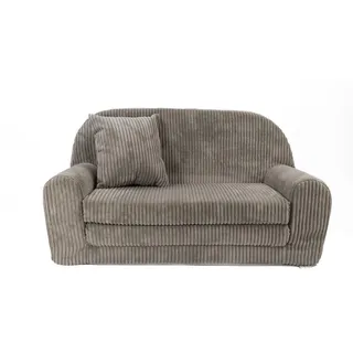 FORTISLINE Kindersofa Rosalia Mini 78 x 45 x 40 cm Textil braun