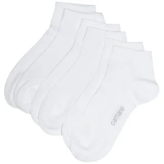CAMANO Mädchen 3723 Füßlinge, 3er Pack, Weiß (White 1), 27-30
