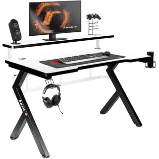 huzaro Gaming-Tisch Hero 5.0 Weiß