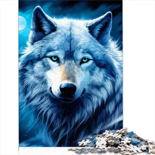 Wolf Collection Puzzle für Erwachsene, 1000 Teile, Holzpuzzle für Erwachsene, Kinder ab 14 Jahren, Stressabbau, Aufenthalt, Zeitvertreib, 1000 Teile (50 x 75 cm)