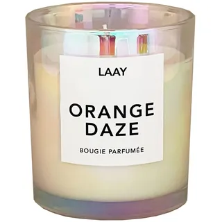 LAAY Duftkerze im Glas (250gr), Orange Daze, Duft: Orange, natürliche Kerze aus Sojawachs, vegane, handgemachte Kerze