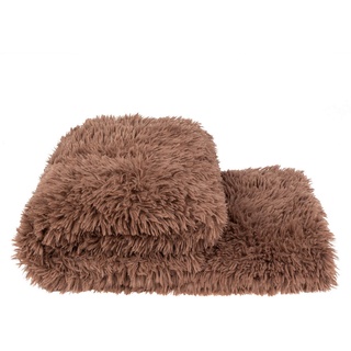 Zoeppritz Felldecke zoeppritz since 1828, Braun, Hellbraun, Textil, Uni, 140 cm, pflegeleicht, Wohntextilien, Decken, Felldecken