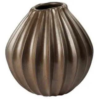 Broste Copenhagen Wide Vase Antique Brown