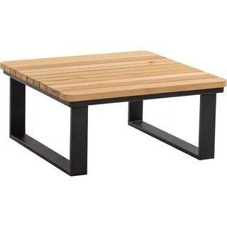 Musterring Couchtisch Freilicht Madeira, Quadratisch und kompakt (82 cm), flexibel für jeden Outdoor-Bereich grau 83 cm x 37 cm x 83 cm