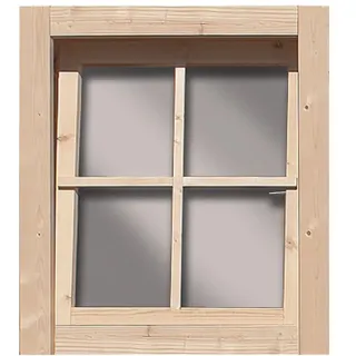 Karibu Dreh-Kippfenster 69 x 80 cm Natur