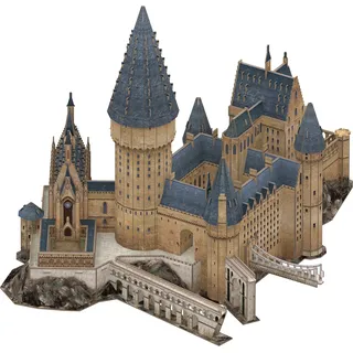 4d cityscape 4D51060 Harry Potter 3D-Puzzle Halle Asmodee – Bauweise, Großes Schloss Hogwarts