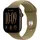 GPS+Cellular 46 mm Aluminiumgehäuse Dunkelbronze Sportarmband Oliv M/L