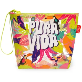 Legami Pura Vida Strandtasche Transparent Yellow