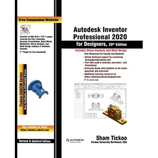 Cadcim Technologies Autodesk Inventor Professional 2020 for Designers, 20th Edition