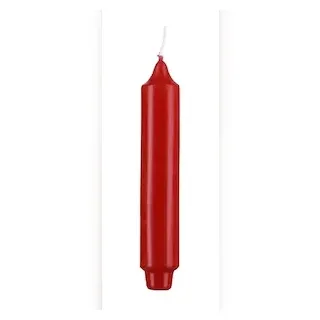 Kopschitz Kerzen Stabkerzen mit Zapfenfuß Rot 170 x Ø 30 mm, 12 Stück