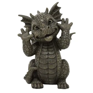 MystiCalls by Mayer Chess Gartendrache Got You klein - Glücksdrache Drache Garten Figur Fantasy