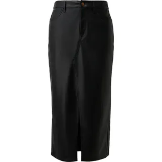 QS Faltenrock schwarz 42