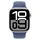GPS + Cellular 42 mm Aluminiumarmband silber Sportarmband denim S/M