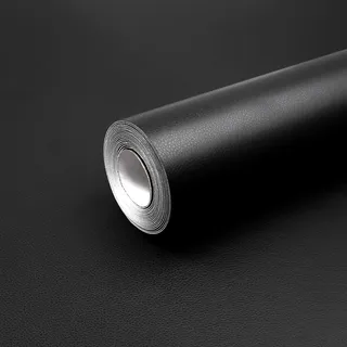 Hode Kunstleder Selbstklebend Meterware Reparaturset Sofa Lederflicken DIY | 30X300cm Selbstklebendes Leder Reparatur Set Autositz Patch PU Lederoptik Folie für Möbel Leather Adhesive Covers Schwarz