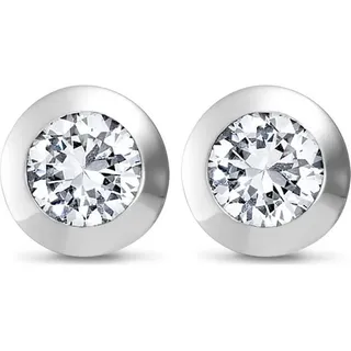 JETTE Ohrstecker SOLITAIRE Silber 86505657