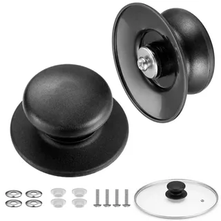 2 Stück Topfdeckelgriff,Topfdeckel Griff Universal,Topfgriffe,Topfgriff | Ersatzteile Für Deckel,Topfdeckelknopf,Deckelknopf,Topfdeckelgriff Ersatz,für Topfdeckel,Kasserolle,Ersatzknöpfe