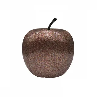 Deko-Apfel in Bronze aus robustem Fiberglas, Größe XS - E2206-S1-GLMB