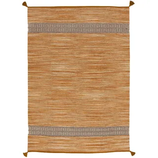 Pergamon Kelim Toskana Wollteppich 200 x 300 cm Beige