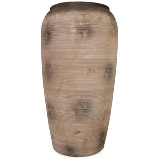 NATINDESIGN Bodenvase Groß 70cm ⌀31cm (45L) In- und Outdoor | Pflanzkübel XXL Vase Groß Bodenvase XXL Große Vasen für Boden Pflanztopf Hoch Blumenkübel Outdoor Fiberglas Pflanzkübel Outdoor