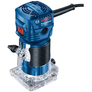 Bosch GKF 550 inkl. Parallelanschlag, Rollenführung, 2x Schraubenschlüssel (17mm, 10 mm)