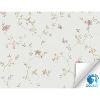 A.S. Création Vliestapete Floral 10,05 x 0,53 m 300 g Creme/Rosa 34193