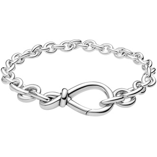 Pandora 598911C00 Silber Damen-Armband Unendlichkeits-Knoten, 16 cm