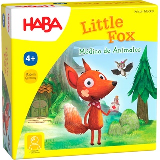 HABA 304071 - Little Fox - Tierarzt, Strategietisch für Kinder, über 5 Jahre