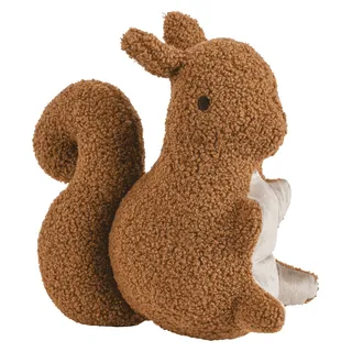 Magma gefülltes Kissen Pineta 'Eichhörnchen' 12 x 23 cm Braun