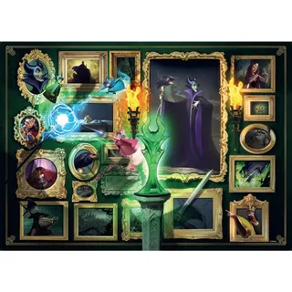 Ravensburger Puzzle 12000037 - Disney Villainous Maleficent - 1000 Teile Puzzle für Erwachsene und Kinder ab 14 Jahren, Disney Puzzle, Disney Geschenke, Green, Purple