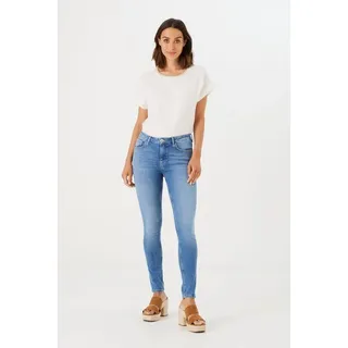 Garcia High-waist-Jeans Celia superslim blau 34