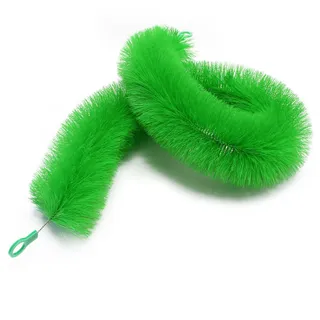 Wiltec Ablaichbürste 150 cm Ø 15 cm, Laichbürste aus grünem, sehr weichem Polypropylen, Laichhilfe für Koi und Teichfische