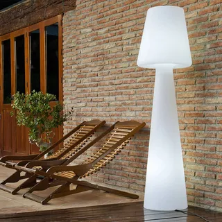 NEW GARDEN Stehlampe Kunststoff 45,00x165,00 cm dimmbar weiß