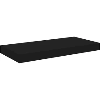 vidaXL Wandregal 50 x 23 x 3,8 cm Schwarz