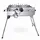 Schaschlik Grill mit 9er Spießdreher 230V Motor 10 Spieße