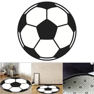 Runde, Rutschfeste Stuhlmatte (40 Cm Durchmesser), Waschbar, Ideal Für Schlafzimmer Und Büro