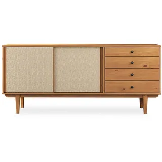 Idimex Simona 175 x 76 x 41 cm Eiche