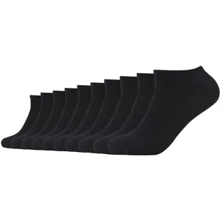 s.Oliver Sneakersocken 10er Pack Schwarz 39-42