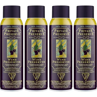 Private Preserve Wine Preservation System, Set of 4 by Private Preserve