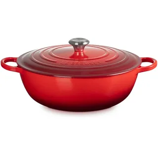 Le Creuset Bräter La Marmite Signature Ø 32cm - rot