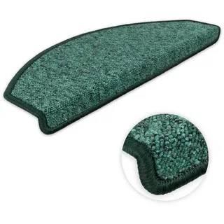 Metzker® Stufenmatte Stufenmatten Imago Halbrund in versch. Sparset's, halbrund, Höhe: 5 mm, 15 Stück im Set - Dunkelgrün grün