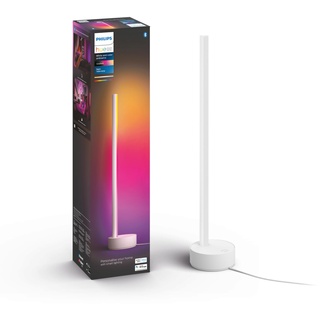 Philips Hue Gradient Signe Stehleuchte weiß 1800lm, 16 Millionen Farben und Farbverläufe, dimmbar, steuerbar via App, kompatibel mit Amazon Alexa (Echo, Echo Dot)