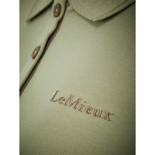 LeMieux Shirt Damen Classic Polo Shirt FS 2024 Poloshirt Kurzarm Fern 38