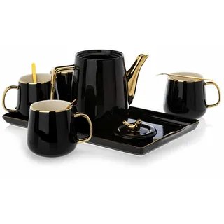Noah Black Gold Kaffeeset
