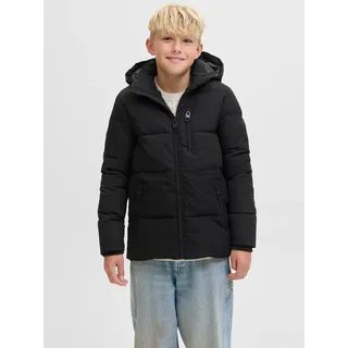 JACK & JONES Jjeowen Puffer Sn Jnr Schwarz 140