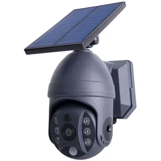 NÄVE Solarleuchte Kunststoff IP44 60 lm mit Bewegungsmelder grau