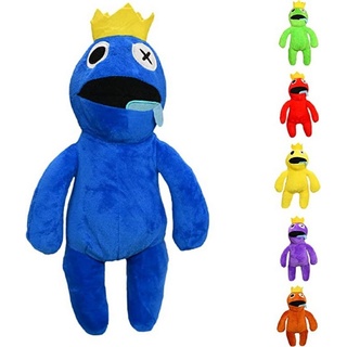 Wiztex Kuscheltier Roblox Rainbow Friends Plüsch Stofftier Figur Spielzeug Kind Geschenk blau