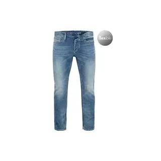 DENHAM Herren Jeans blau Baumwoll-Stretch, blau, NOS