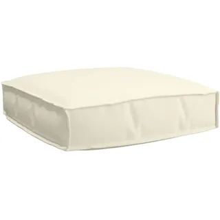 vidaXL Palettkissen 60 x 60 cm Creme